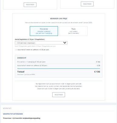 Illustratie uit de nieuwsbrief juli 2026: bereken eenvoudig jouw licentieprijs